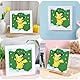 Diamond Painting Kinder Mit Rahmen 20×20cm, 5D Diamant Painting Bilder Set Cartoon ab 5 6 7 8 9 10 Jahre Kinder, Bausätze für Anime Diamantmalerei Geschenk für Mädchen Jungen, DIY Haus Deko Bastelset