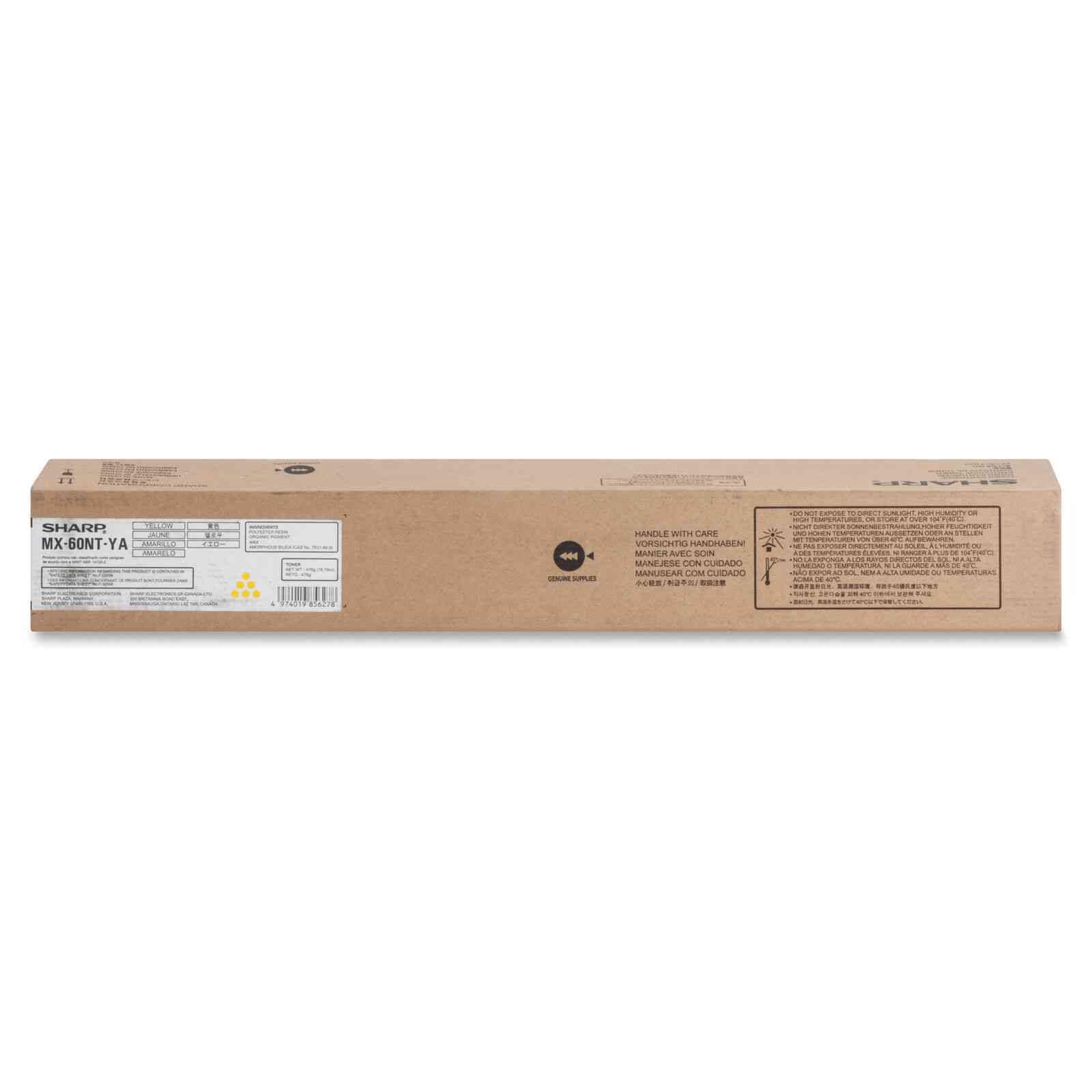Sharp MX-60NTYA Original Toner Cartridge