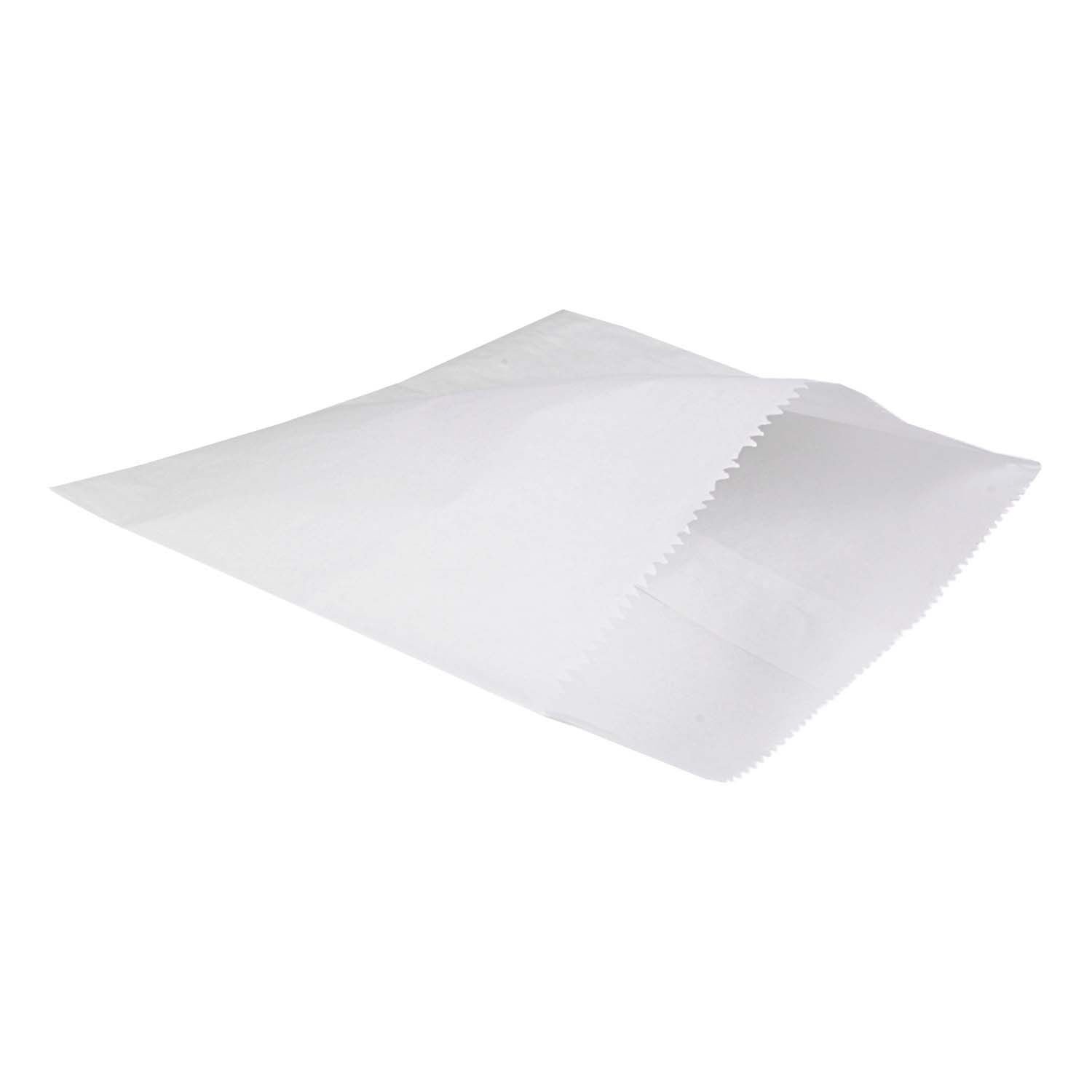 delisupplies 1000 x White 7" x 7" Sulphite Paper Bags Bag Gifts Sweets Jewellery Strung Bags