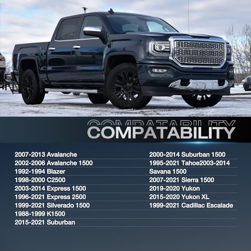 Image of Nilight 6x5.5 Wheel Spacers for Chevy Silverado GMC Sierra 1500 1999-2021