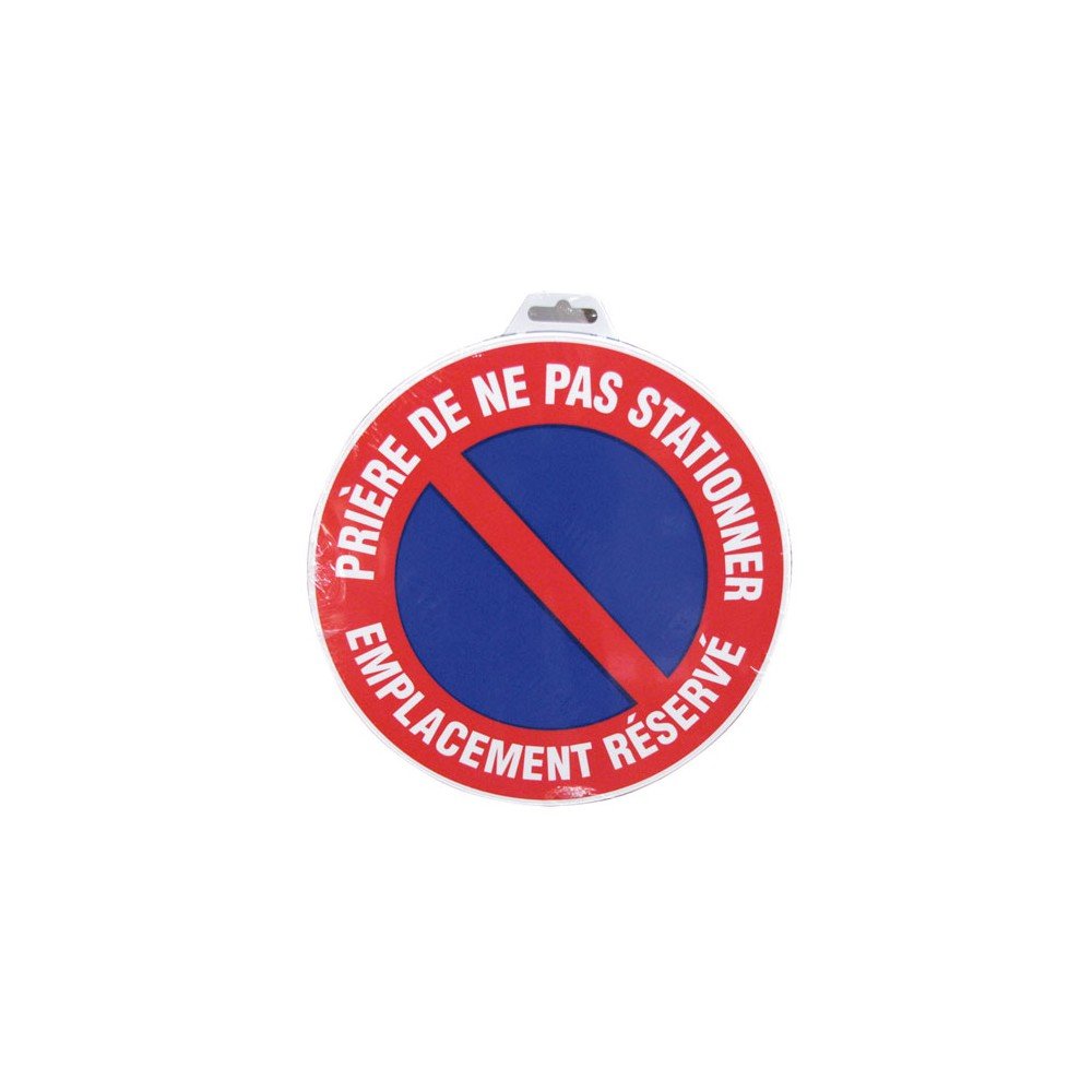 Cartello "Posto Riservato" 200 Mm In Alluminio Dibond 3 Mm - AUA SIGNALETIQUE - Parcheggio Privato Giorno E Notte, Resistente Per Esterno