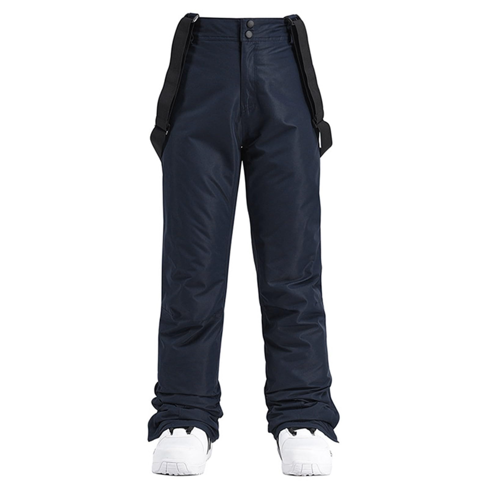 Skihose Damen Herren Wasserdicht Mit Trägern Snowboardhose Cargo Warm Baggy Schneehose Winter Lang Ski Hosen Thermo Skihosen Outdoor Gefütterte Latzhose Softshellhose Unisex Verstellbarer Bund