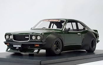 イグニッションモデル　1/43 サバンナ　S124A グリーン　0629 Amazon | イグニッションモデル 1/18 マツダ サバンナ GT RX3 (S124A