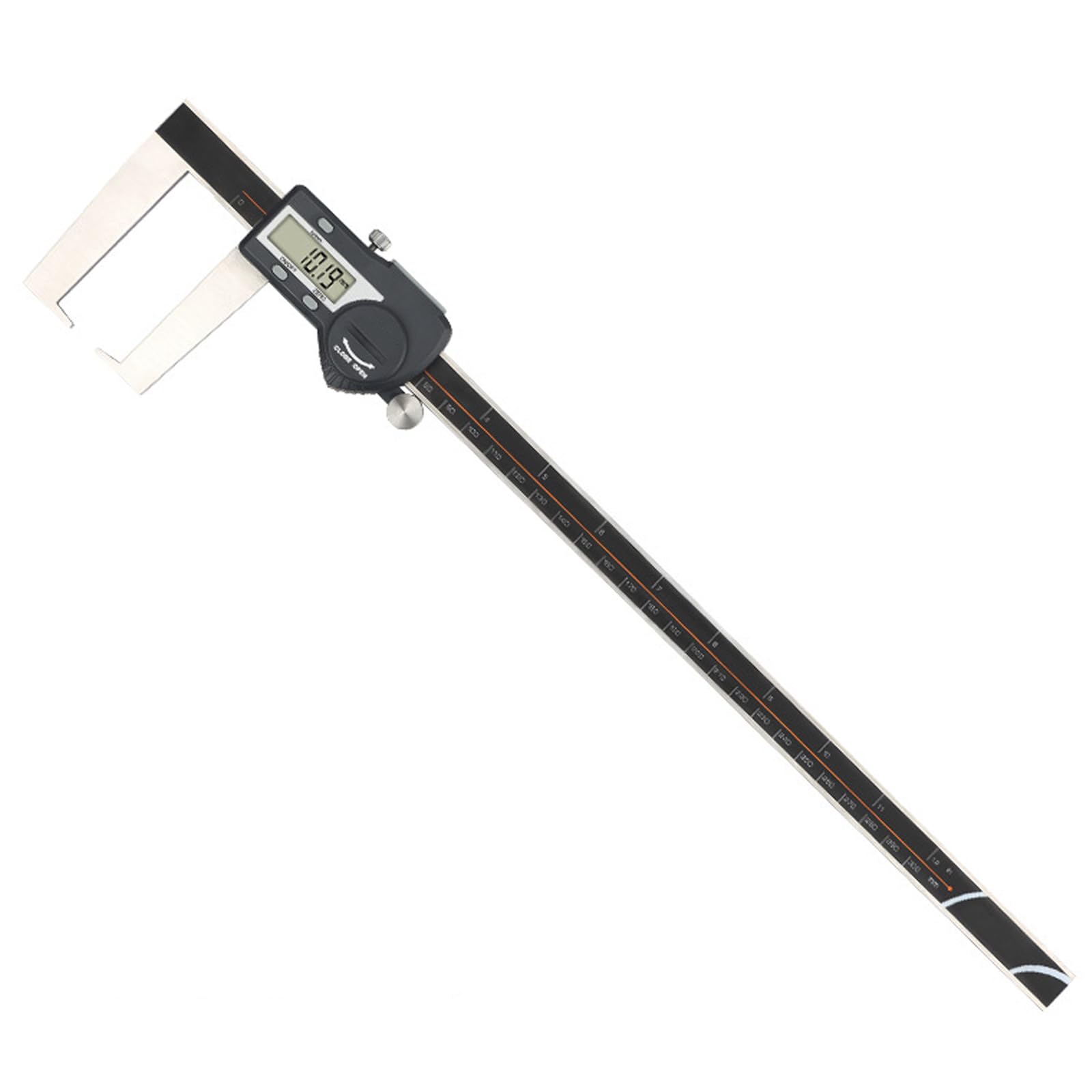 Calibre Digital 300mm/12" de Ranura Exterior,Pie de Rey Digital de Acero Inoxidable con Pantalla LCD,Profesional Micrómetro con Transmisión USB,Impermeable IP54,Conversión de Pulgadas/MM