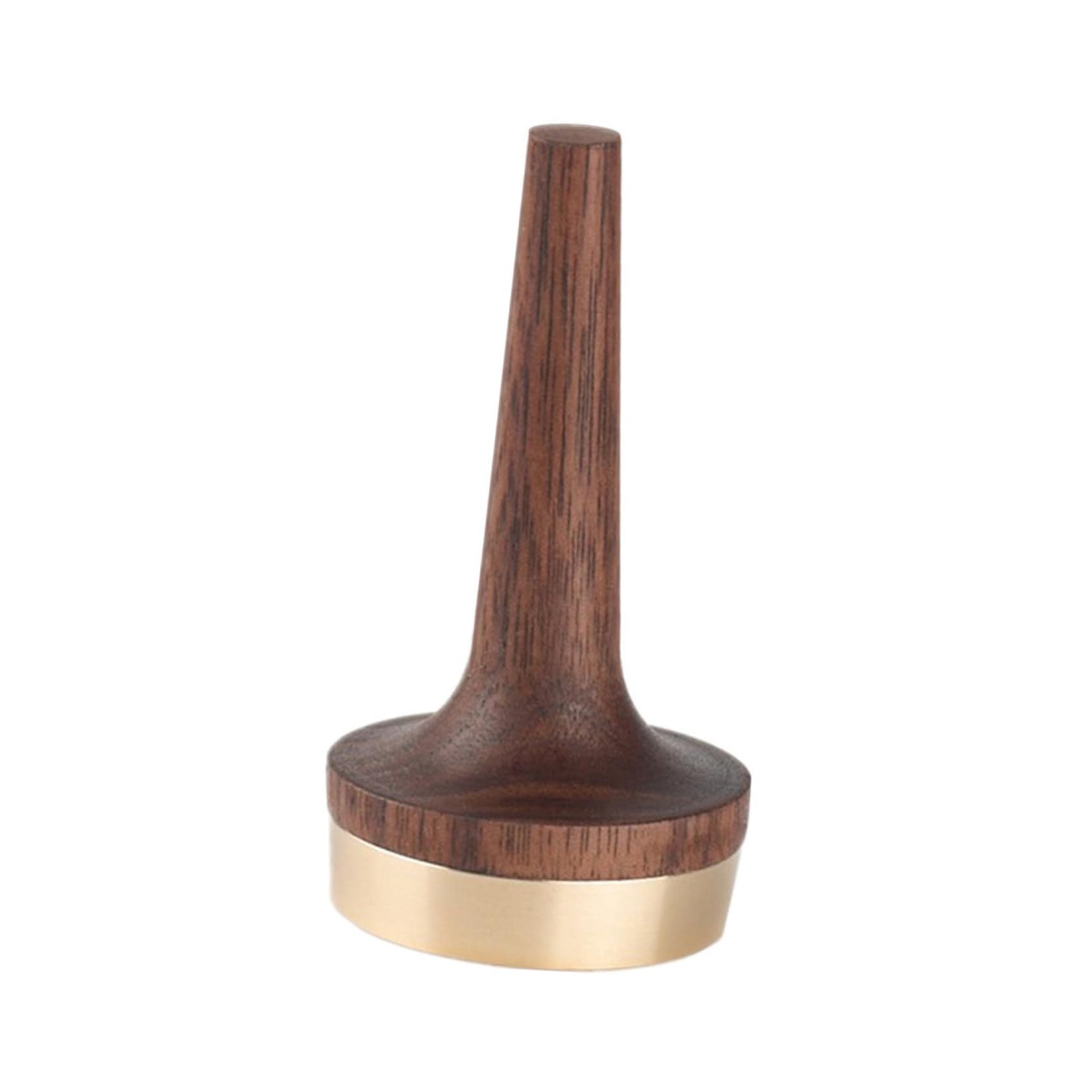 Étagère à bijoux chic en bois et laiton Healvian | Présentoir rétro haut de gamme