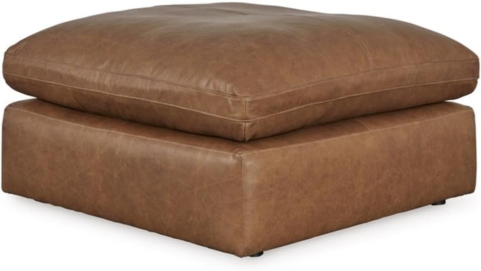 Signature Design by Ashley Emilia Caramel Oversized Accent Ottoman