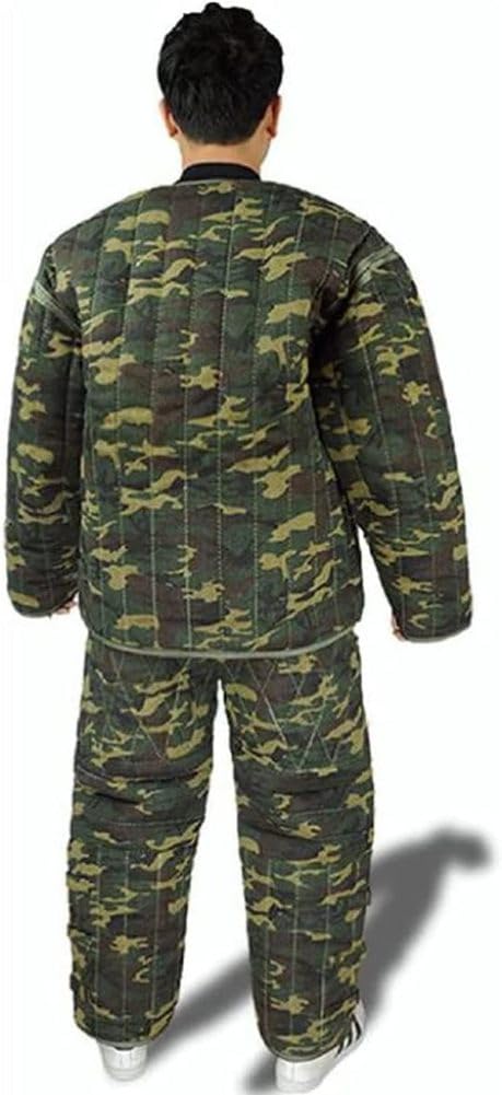 Ropa Protectora Para Perros De Adiestramiento: Traje Profesional De Protección Corporal Para Perros Grandes Con Mangas Antimordeduras, Chaqueta Y Pantalones De Adiestramiento Para Perros Policía.