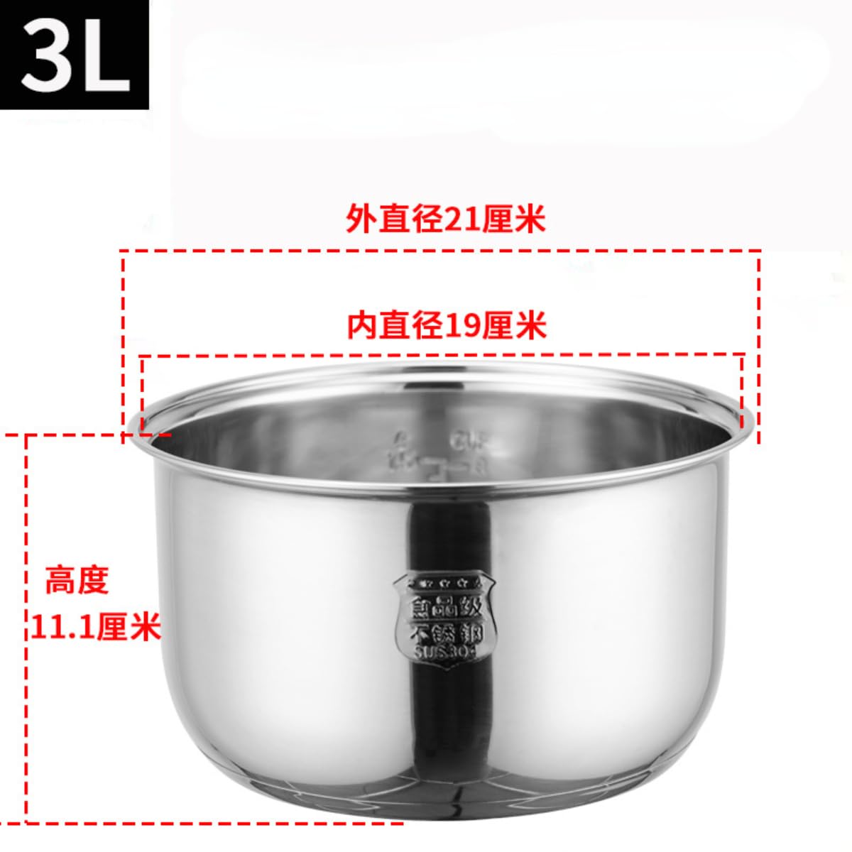 大型ホワイト炊飯器 ステンレス内釜 51GK5O2IW6L._UF350,350_QL50_.jpg