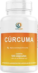Curcuma Longa 500mg, 120 Cápsulas, Life One