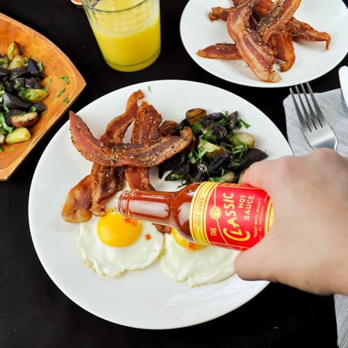 Image of Hot Ones The Classic Hot Sauce Made With Natural Ingredients & Strong Flavors From Organic Chile De Arbol Peppers, 5 fl oz Bottle (3-Pack)