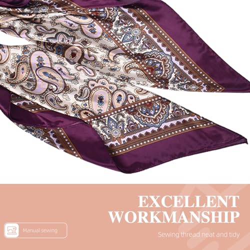 35 Inches Silk Head Scarf-Satin Hair Scarves Silk Bandana Scarf Headscarf for Women's Fashion Scarves4
