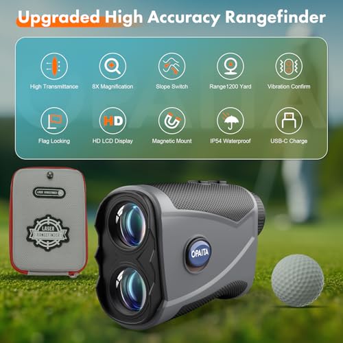 Opaita OPA-RF01 Golf Rangefinder With Slope And Magnetic: 8X Magnification thumb #1