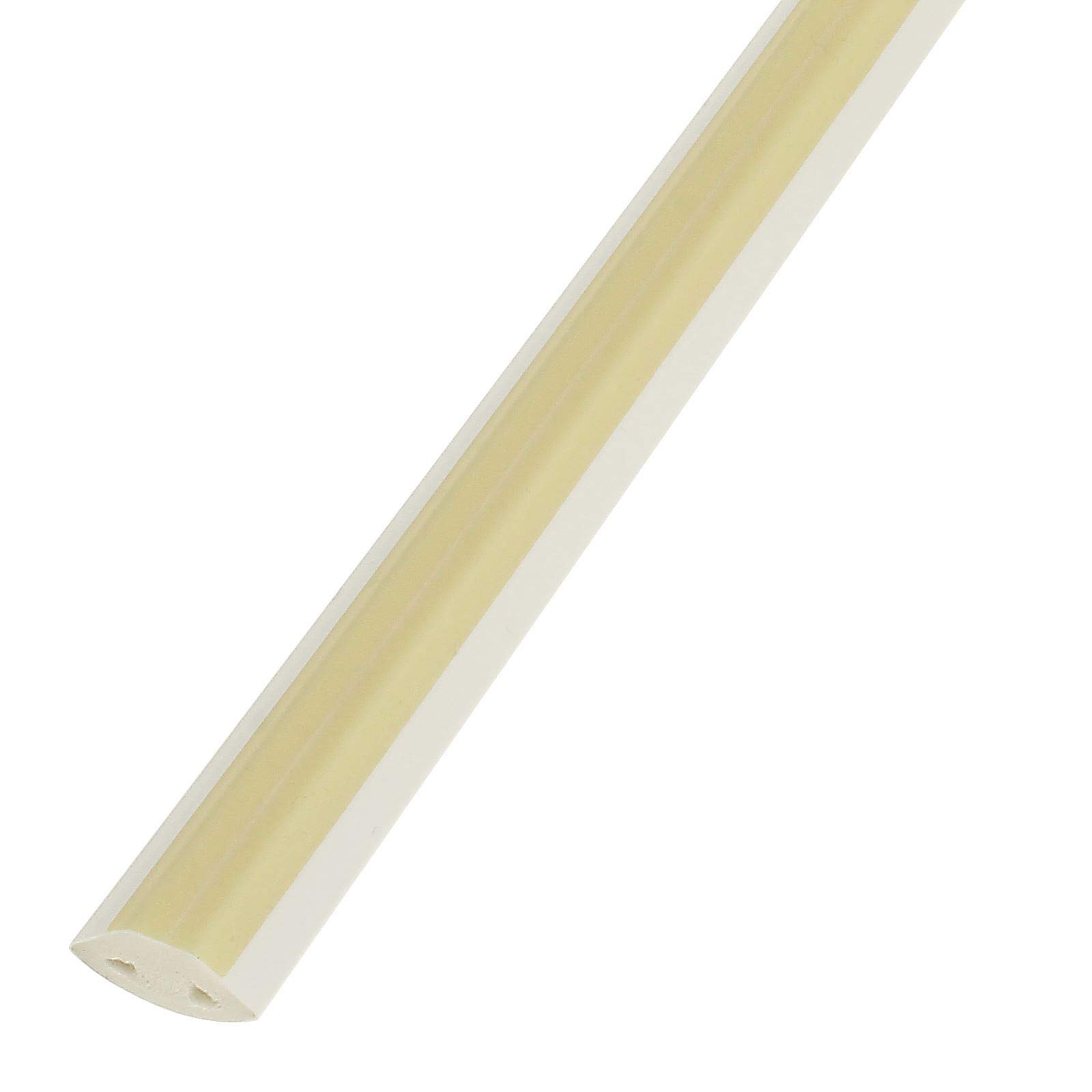 Quadrant Bead uPVC Plastic Window Door Bead Finishing Trim (2.5m) - 13mm, Agate Grey