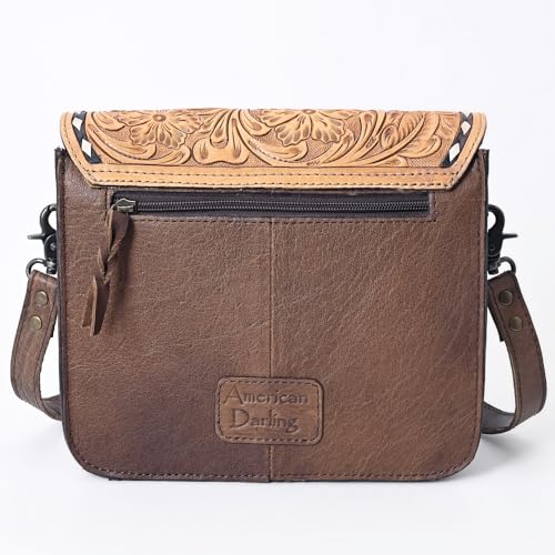 American Darling Cross Body Hand Tooled Genuine Leather Western Women Bag Handbag Purse | Crossbody for Cute4