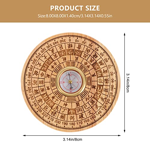 Brújula Feng Shui decorativa VOSAREA 1 set miniatura 7