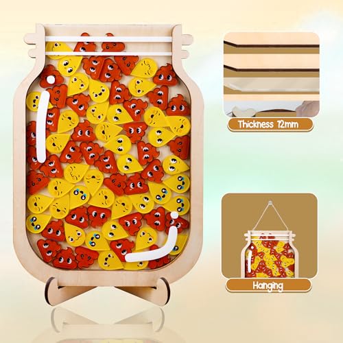 Image of Personalized pood Magnetic Reward Jar Kids Potty Training Behavior Chart for Toddlers Classroom Management Teacher Tools Back to School Gifts for Boys Girls