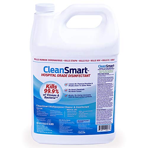CleanSmart Hospital Disinfectant, Kills 99.9% of Viruses and Bacteria, Hypochlorous Acid Technology, EPA Registered, 4 Gallons (HOCL) - Thumbnail 2