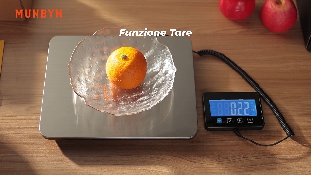 Bilancia Elettronica Munbyn 200 Kg – Con Supporto Pieghevole, Funzione Hold E Tara, Per Spedizioni E Bagagli