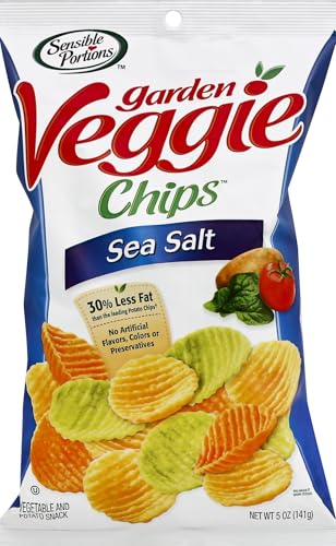 Sensible Portions Garden Veggie Chips, Sea Salt, 5 oz.