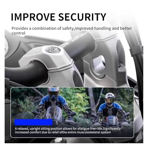 Adaptateur de serrage pour guidon moto R1300RT | Finition CNC haut de gamme