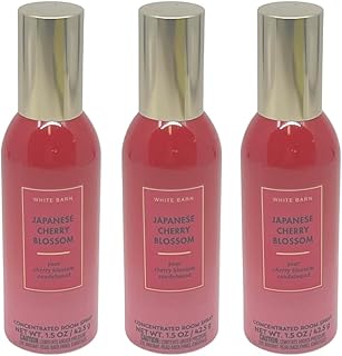 Bath & Body Works Japanese Cherry Blossom Concentrated Room Spray 1.5oz each - Pack of 3