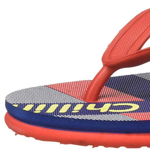 Image of Bahamas Men's Red Blue Flip Flops-8 (BH0131G)