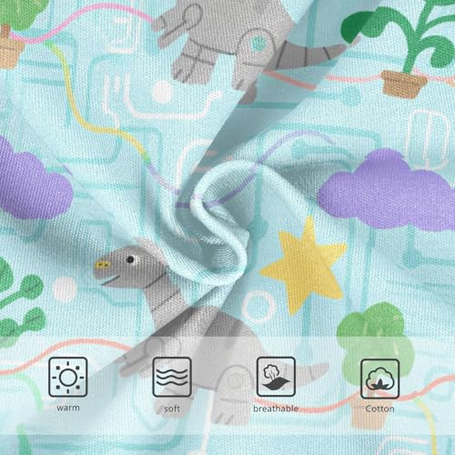 GuoChe Organic Cotton Panties Panties Organic Cotton Toddler Underwear for Kids in Sizes 2T,3T, 4T, 5T, 6Y and 8Y3