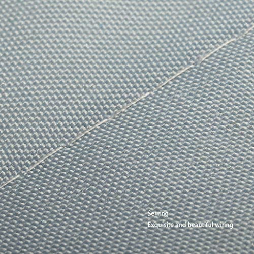 Rideau de douche tissu imperméable vert pour douche et bain - 8