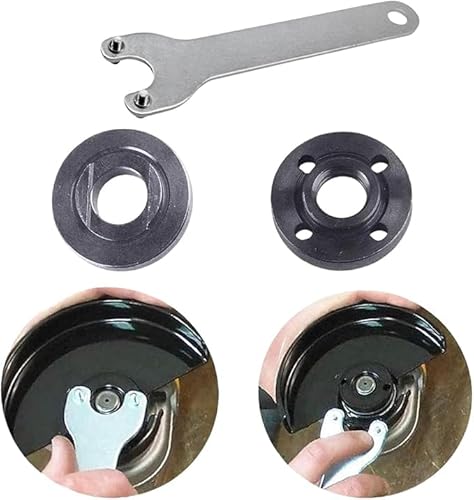 Chave inglesa angular porca de flange para Dewalt 193465-4 Black Decker Ryobi Makita 4,5 polegadas 5