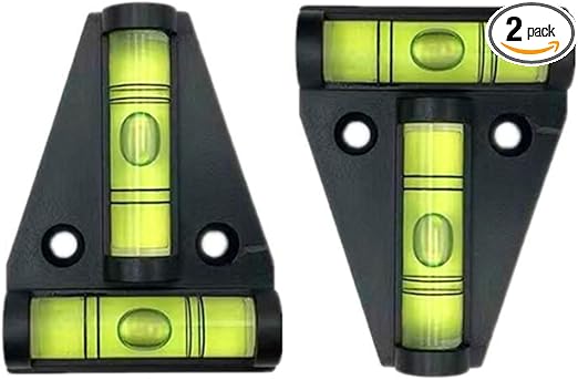 2Pcs Magnetic RV Levelers, with Screws Mounting and Magnetism Dual-use, RV Parts Accessories Exterior Leveling Stablilization Levelers