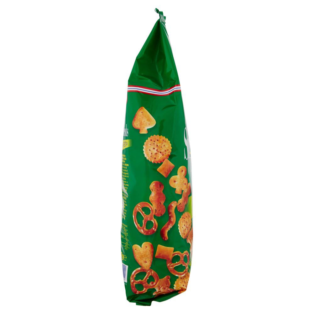 5x Cameo Snack Friends Gran Festa,Mischung aus Brezeln,Salzige Snacks 400g Beutel + Italian Gourmet Polpa di Pomodoro 400g Dose
