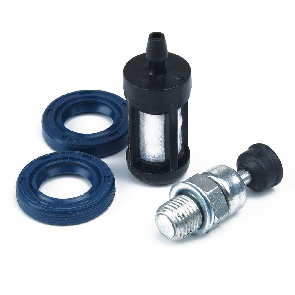 Cilindro da 46 mm con kit pistone per motosega M 70 M 80, ricambio per 1133 020 1203, include filtro aria, guarnizione olio, candela di accensione, valvola