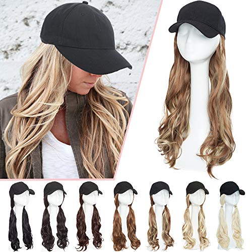 Baseball Cap Hair Extensions #12P24