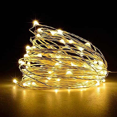 Jsdoin Cadena de Luces,5M 50 LED Guirnalda Luces, para Navidad,