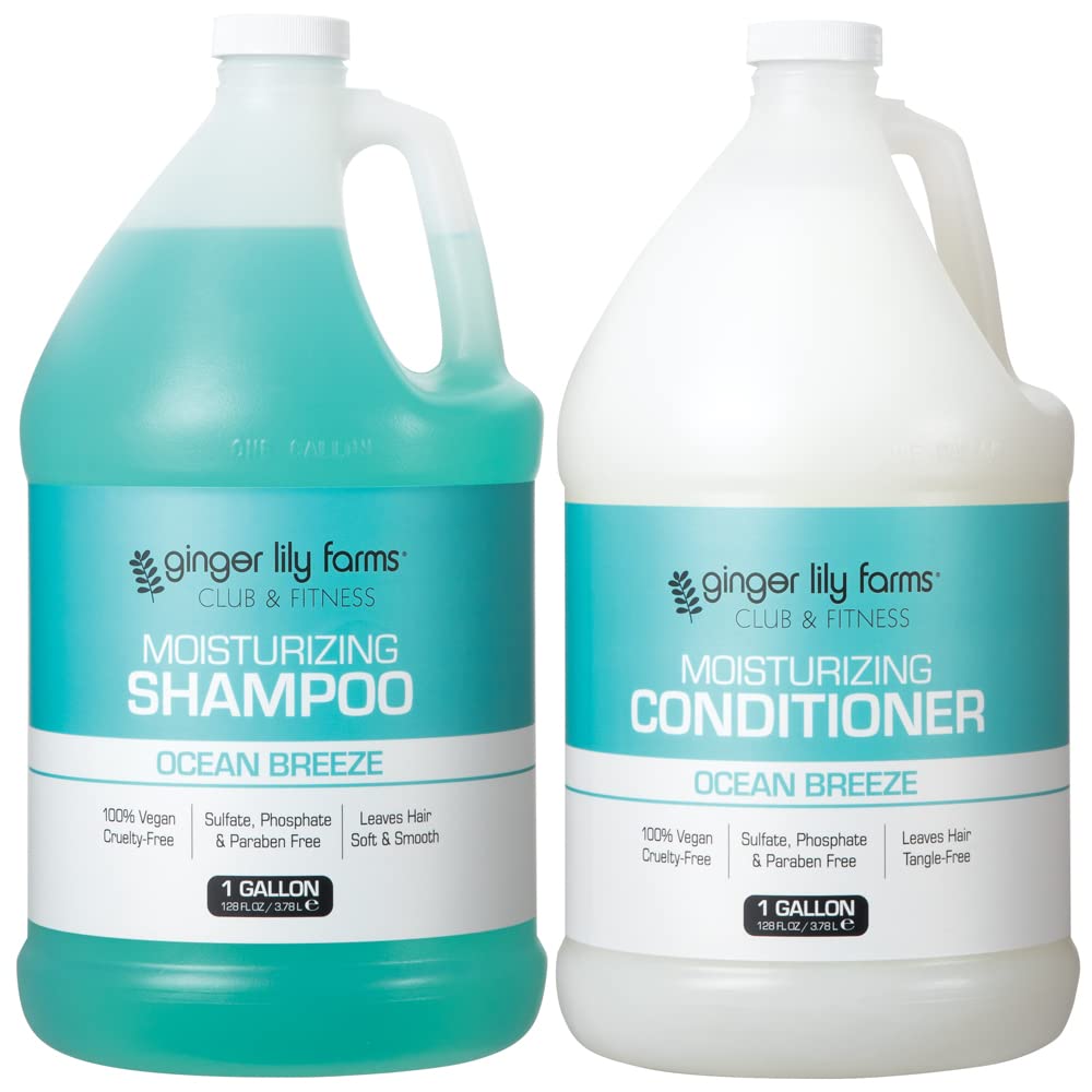 Amazon.com : Ginger Lily Farms Club & Fitness Moisturizing Shampoo