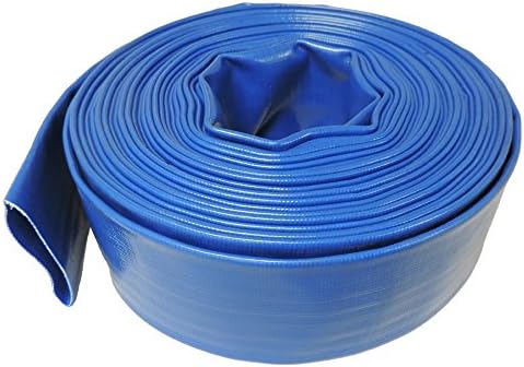 (3" Dia. x 100 ft) - HydroMaxx® 6 Bar Heavy Duty Reinforced PVC Lay Flat Discharge and Backwash Hose