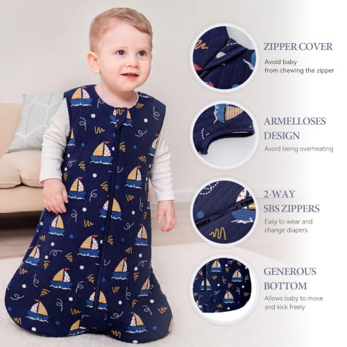 Yoofoss Schlafsack Baby Winter 2.5 Tog – Ansicht 6