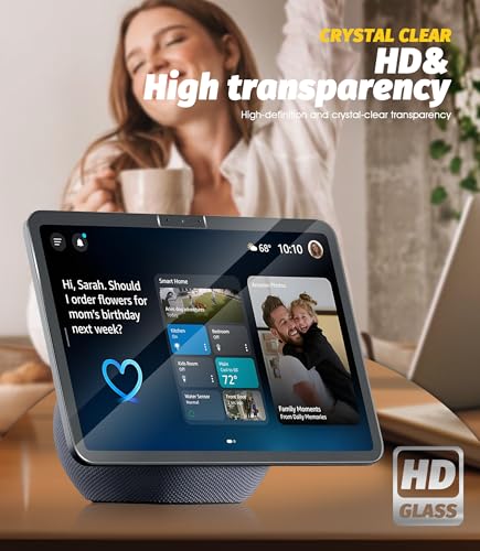 Image of Orzero (2 Pack) Tempered Glass Screen Protector for Echo Show 11 (2025) / Xiao Du K20 - 9H Hardness Anti-Scratch Shield, Ultra-Thin HD Clarity for Smart Kitchen Displays, Bubble-Free Installation Kit