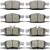 DYZJKWJW D1044 D1095 Front Rear Ceramic Brake Pads...