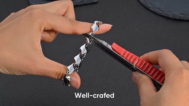 Pulsera para hombre VNOX de acero inoxidable miniatura 7