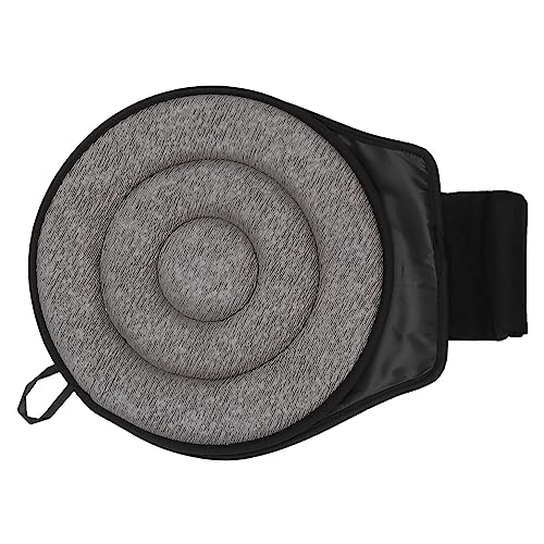 Anneome Ergonomic Car Seat Cushion Lumbar Support Swivel Seat Pad for Dining Chair for Elderly