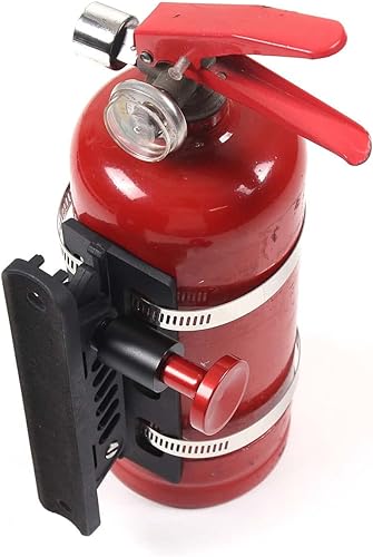 Miniatura 6 de Soporte de aluminio ajustable para extintor de incendios de liberación rápida compatible con Toyota Supra GR A90 A91 MK5 2019-2022, soporte de