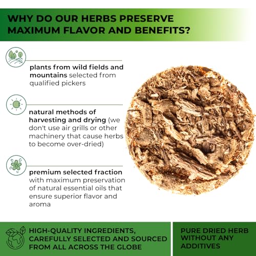 Image of 4 oz. Angelica Root Bulk Herb Herbal Tea (Angelica Archangelica) - 113g Herb Tea