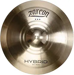 Prato de Bateria Condução Ride 20" Zarcon Hybrid Liga B20 Profissional