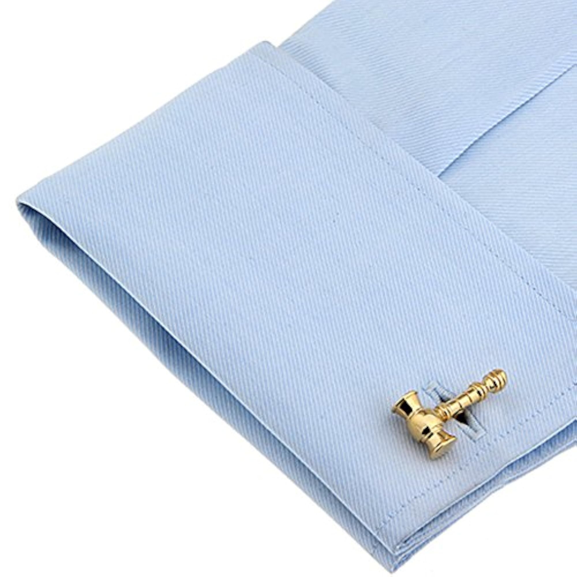 Men's Law Gavel Cufflinks, Judge Lawyer Gift