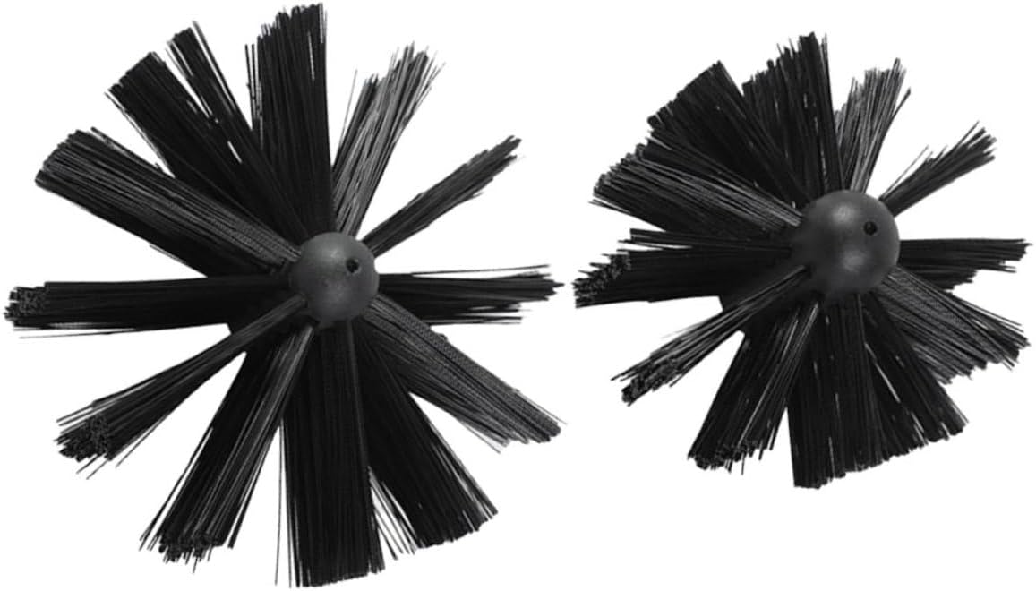 ABOOFAN 2pcs Lint Cleaner Kit Plastic Chimney Brush Black