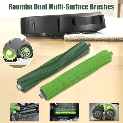Image of 3 Sets Replacement Roller Brushes for irobot Roomba E & I & J Series Vacuum Cleaners e5 e6 e7 i1 i1+ i2 i3 i3+ i4 i4+ i6 i6+ i7 i7+ i8 i8+ j6+ Combo i5 i5+ j5 j5+ j7 j7+
