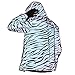 Produktbild NewL Reflektierende leichte Jacke für Herren und Damen, Mesh-Stil, nachtleuchtende Zebra-Jacken, wasserdicht, grau, XXL