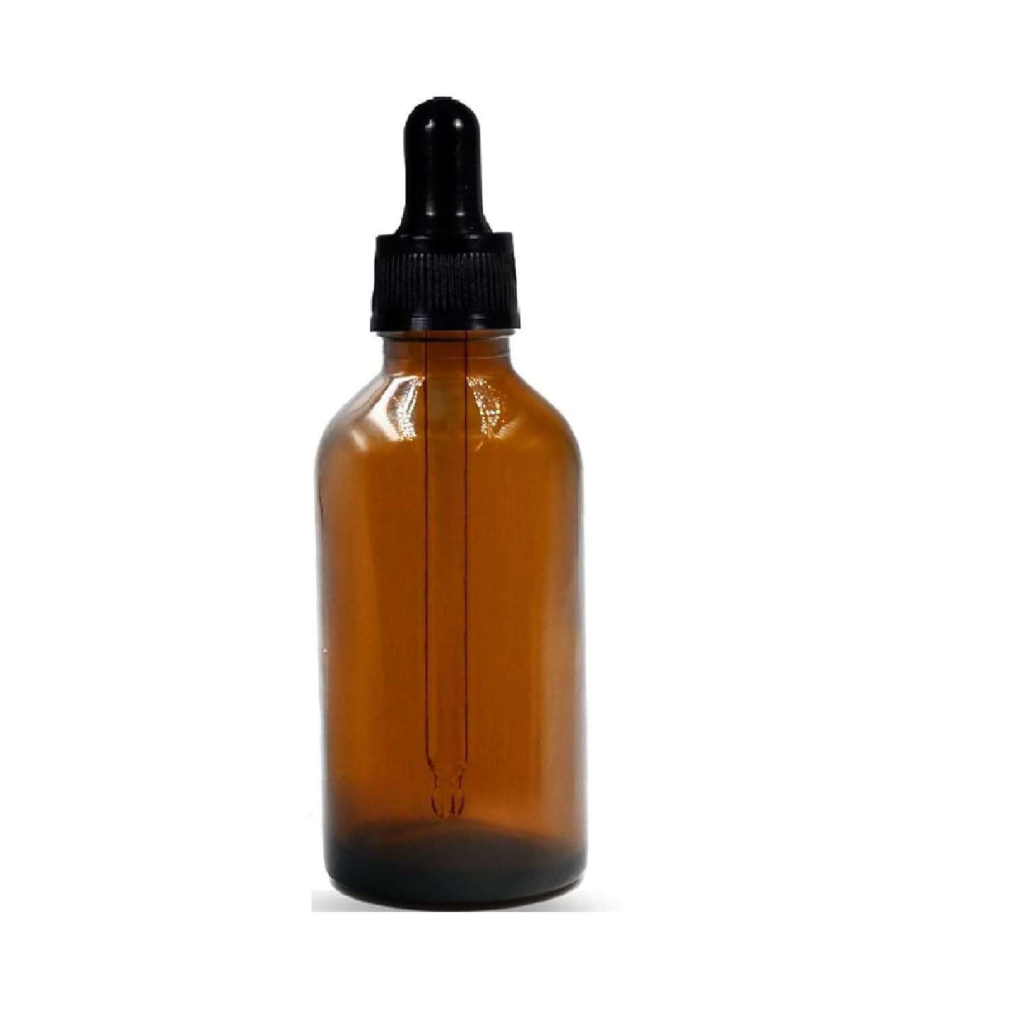 Empty 50 ml Amber Glass Bottle + Dropper + Black Ring + Black Silicon Teat (Pack of 1) Refillable, Reusable, Leak Proof For Essential Oils, Perfumes Liquid DIY, Cosmetics-image-48