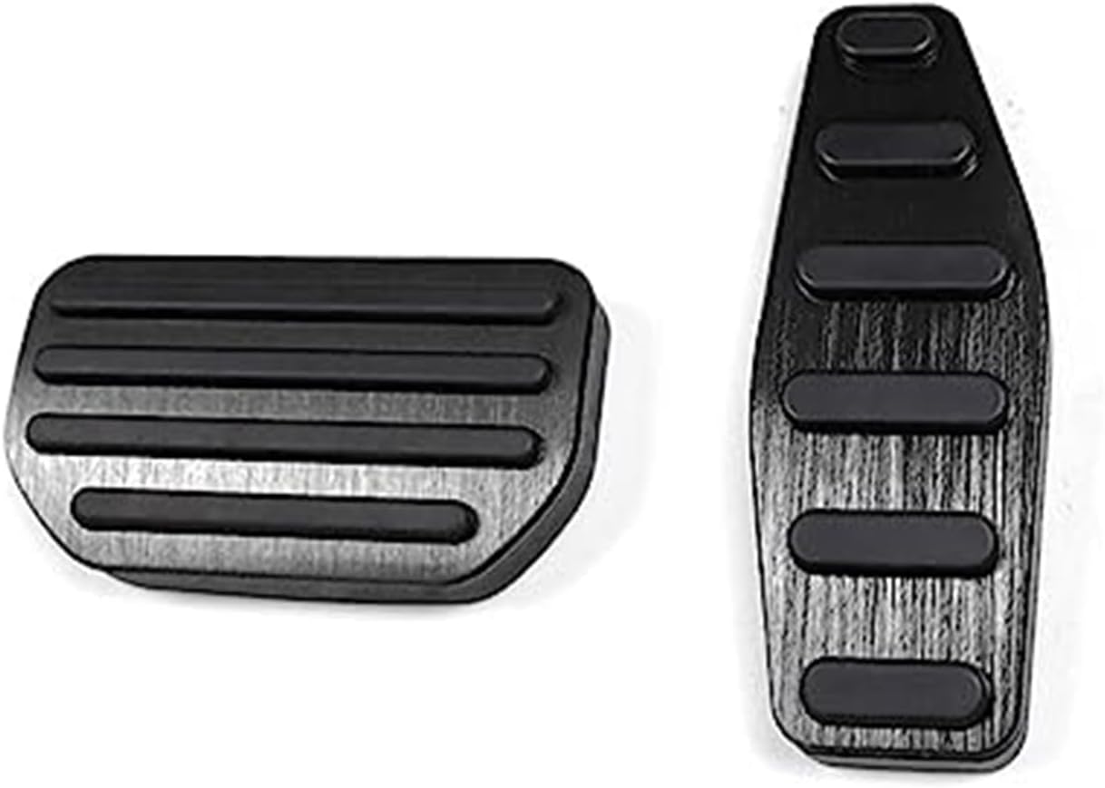Car Clutch Brake Accelerator Pedal Foot Rest Pedals Covers, for Jimny, JB64 Sierra JB74W 2019 2020 Car Styling Accessories Foot Pedal Cover Brake Pedal Cover(AT BLACK)